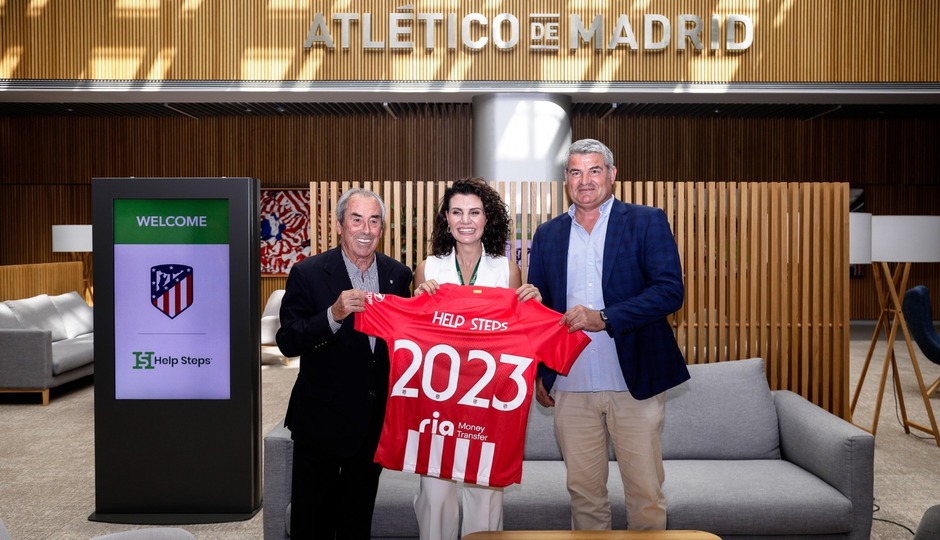 El Atlético de Madrid y Help Steps suscribimos un acuerdo de colaboración
